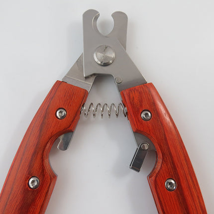Hundenagelschere mit Holzgriff