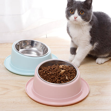 Edelstahl Anti-Rutsch/Katzenschale