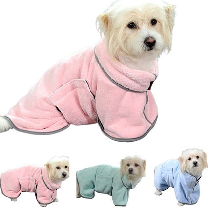Hunde Bademantel