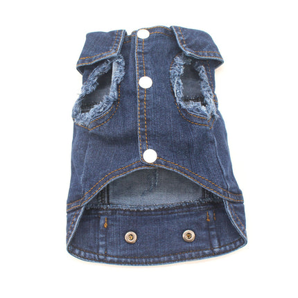 Denim-Frühlings Hunde -Jacke