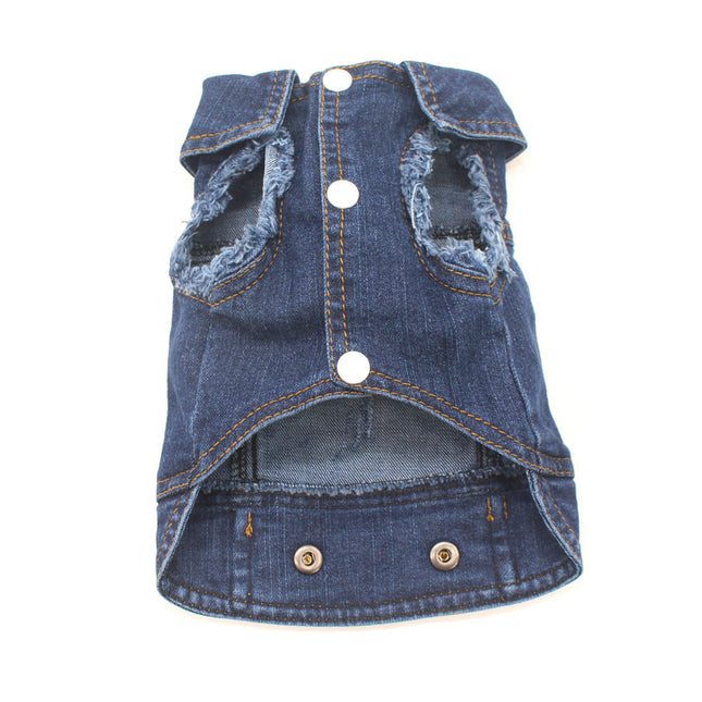 Denim-Frühlings Hunde -Jacke