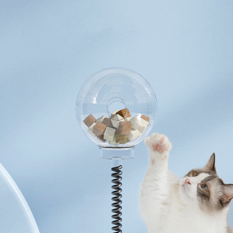 Feline Frenzy Interactive Treat Dispenser Ball-2
