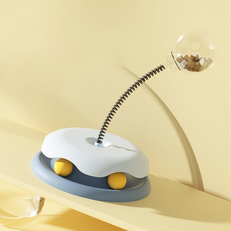 Feline Frenzy Interactive Treat Dispenser Ball-4