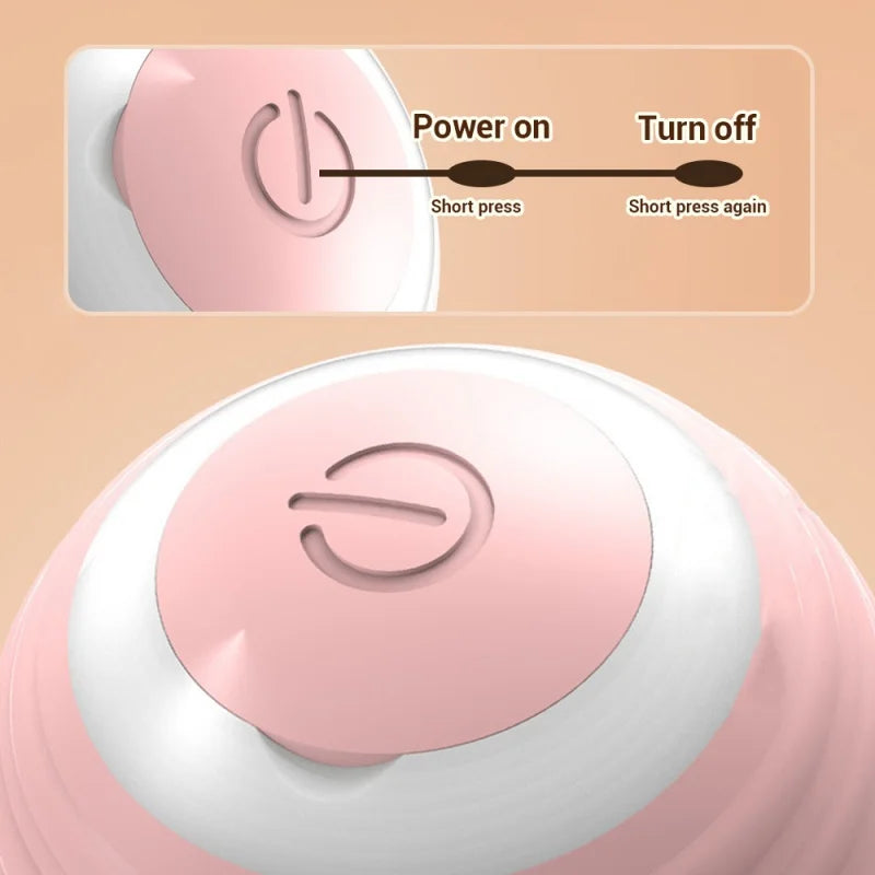 Interactive Gravity Rolling Ball for Cats and Dogs-4