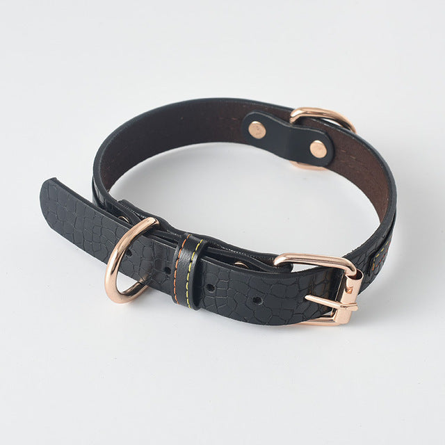 Lederhalsband