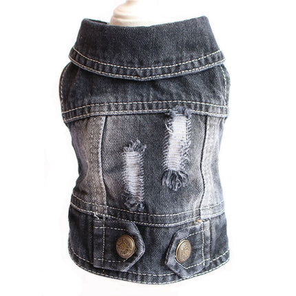 Denim-Frühlings Hunde -Jacke