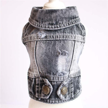 Denim-Frühlings Hunde -Jacke
