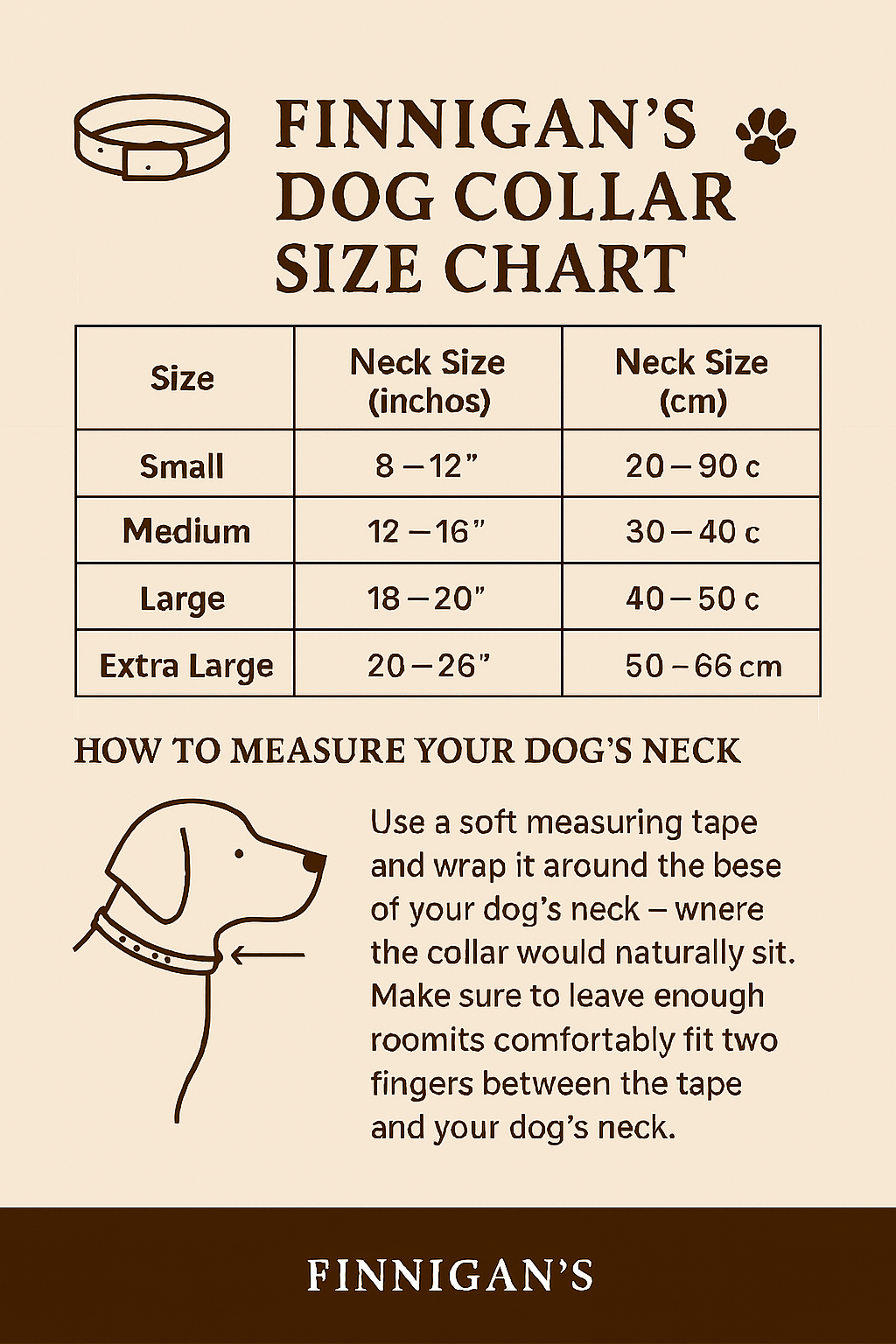 Langlebiges Designer-Hundehalsband Nr. 22L