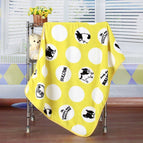 Polka Dot Bullfight Yellow / 100x75cm