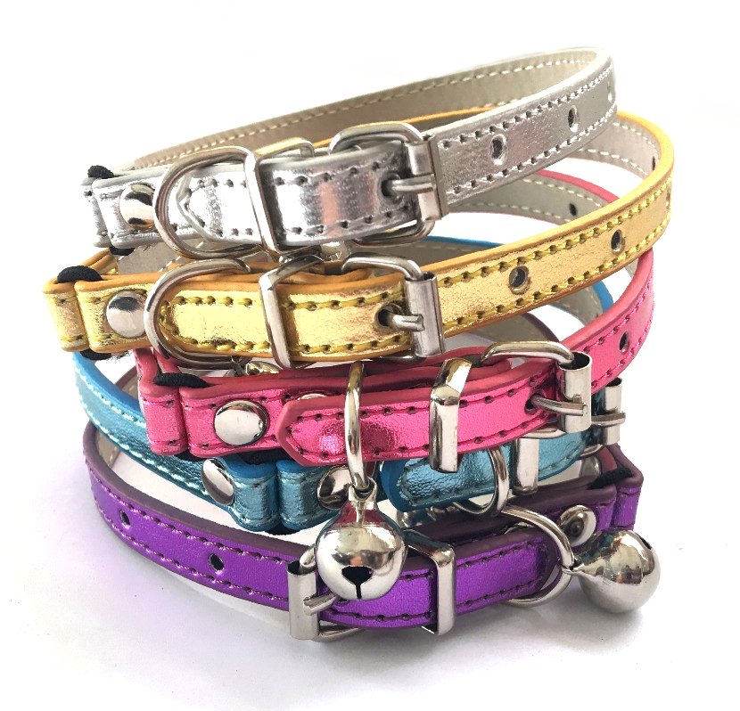 Metallic Safety Cat Collars-0