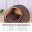 Pet Dog House Winter Warm Mat Breathable Cave Basket Soft Pet Sofa Non-slip Bed Nest For Cats Dogs Pets Deep Sleeping Supplies-3