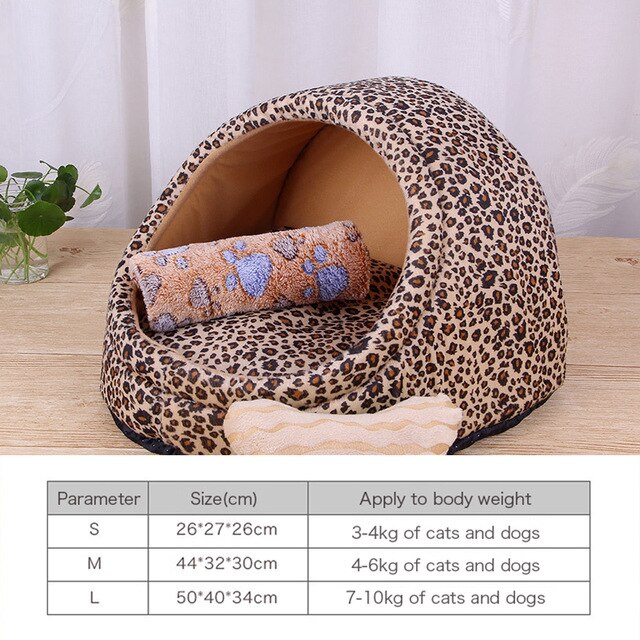 Pet Dog House Winter Warm Mat Breathable Cave Basket Soft Pet Sofa Non-slip Bed Nest For Cats Dogs Pets Deep Sleeping Supplies-7