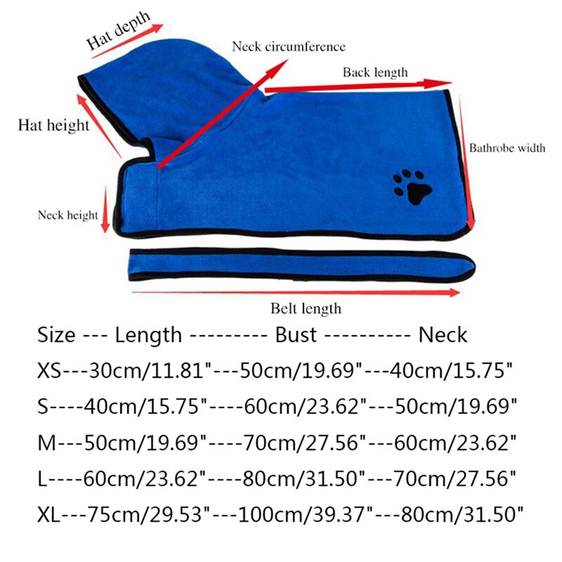 Pets Dog Bath Towels For Dogs Cat Puppy Microfiber Super Absorbent Pet Drying Towel Blanket Pets Cleaning Supplies-3