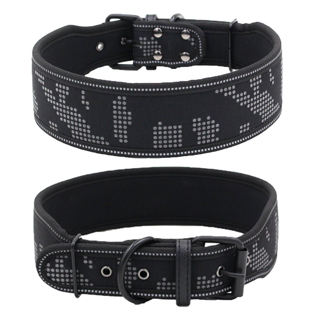 Reflektierendes, bequemes Hundehalsband. - Bud and Sunny