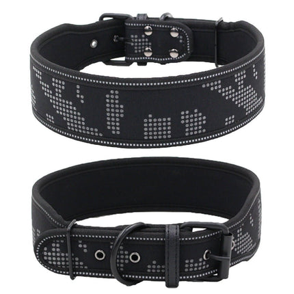 Reflektierendes, bequemes Hundehalsband. - Bud and Sunny
